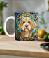 Cockapoo Apricot Suncatcher Artwork Ceramic Mug